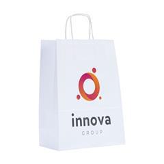 OBG PUB - Sac cadeau pratique et solide en papier A4 Abriel