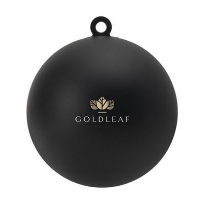 Boule de Noël haute qualité en PP recyclé Hosana Noir