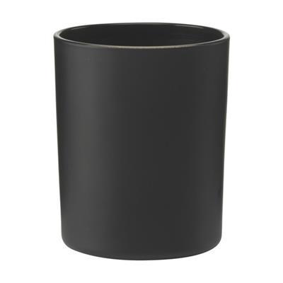 OBG PUB - Bougie parfumée dans un verre coloré mate Rampal Noir Bougie parfumée dans un verre coloré mate Rampal Noir