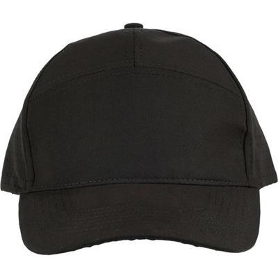 OBG PUB - Casquette 7 panneaux en polyester robuste Tassiane Noir Casquette 7 panneaux en polyester robuste Tassiane Noir