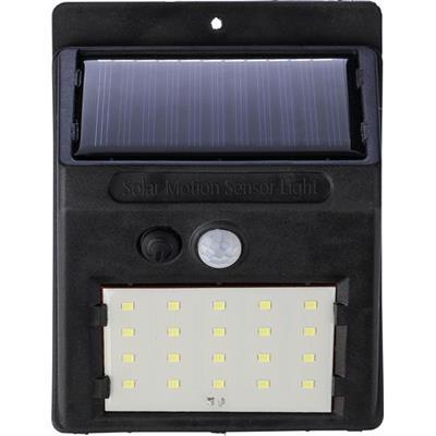 Lampe solaire munie 20 LED en polypropylène Brife Noir