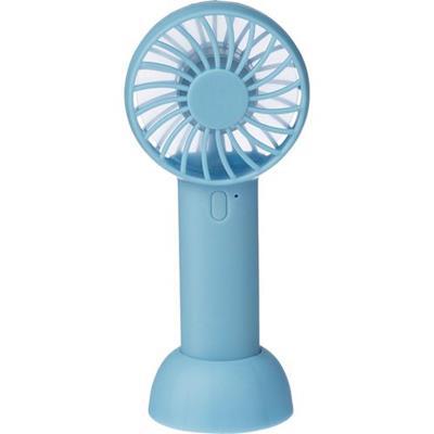 Ventilateur portatif rechargeable en ABS Loream Bleu ciel