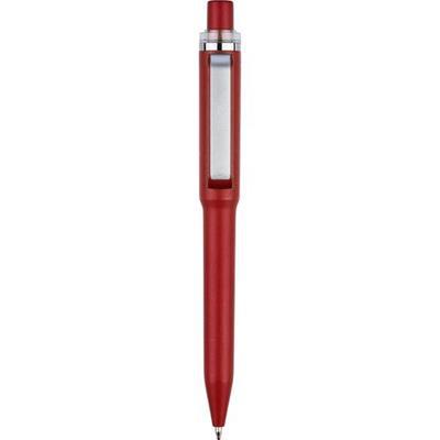 Stylo à bille en rABS finition métallique Tresors Bordeaux