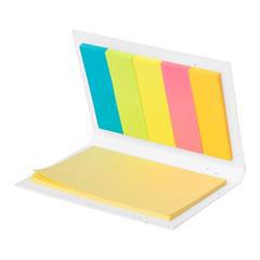 Bloc-notes adhésif avec couverture en papier Clem