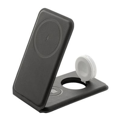OBG PUB - Support pour téléphone avec chargeur sans fil Afon Support pour téléphone avec chargeur sans fil Afon