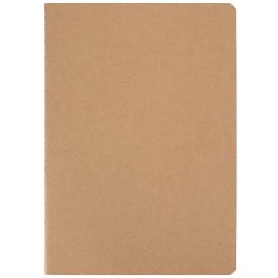 Carnet A5 en kraft avec pages lignées Krembone Naturel