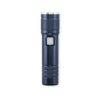 Lampe torche COB rechargeable en aluminium Gouly Bleu marine