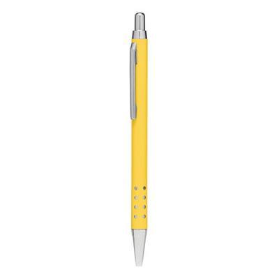 Stylo à bille en laiton avec design attrayant Jyun Jaune