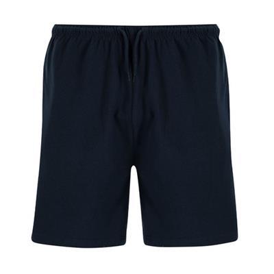 OBG PUB - Short unisexe en coton avec cordon ajustable Hurry Bleu marine Short unisexe en coton avec cordon ajustable Hurry Bleu marine