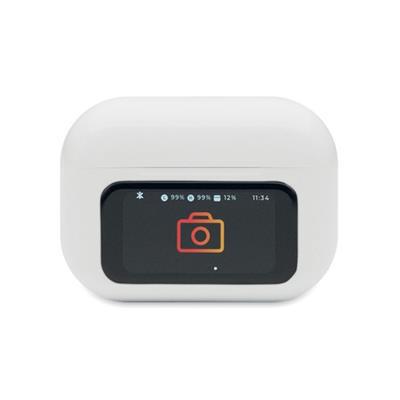 OBG PUB - Ecouteurs stéréo sans fil haut de gamme Sitorion Blanc Ecouteurs stéréo sans fil haut de gamme Sitorion Blanc