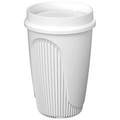 Gobelet avec couvercle 350 ml en plastique PP Godi