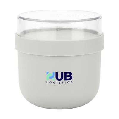 Boite à repas avec deux compartiments en PP Tarios Gris