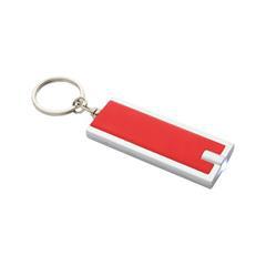 Porte-clés en ABS recyclé avec lampe torche Vieno