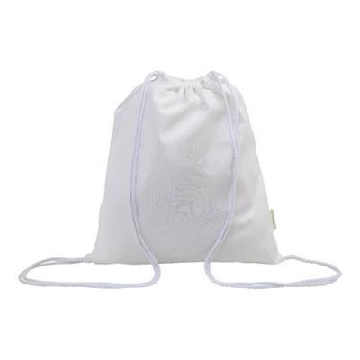 Sac piscine en coton recyclé robuste et durable Fu Blanc