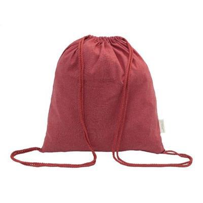 Sac piscine en coton recyclé robuste et durable Fu Rouge