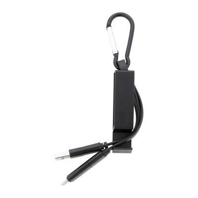 OBG PUB - Support chargeur avec mousqueton en alu Yonana Noir Support chargeur avec mousqueton en alu Yonana Noir
