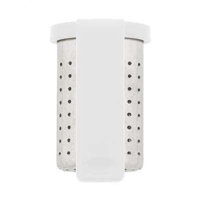 Infuseur à thé en acier inoxydable et ABS Toniak Blanc
