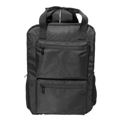 Sac à dos pour ordinateur portable en RPET Tracko Noir