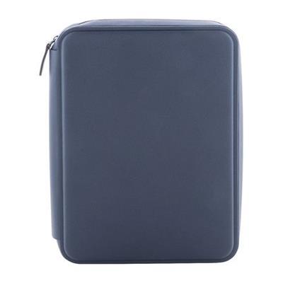 OBG PUB - Porte-documents en PU recyclé haute qualité Sympa Bleu Porte-documents en PU recyclé haute qualité Sympa Bleu