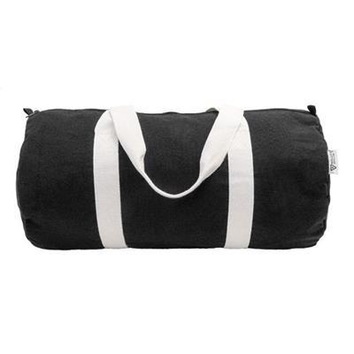 Sac de sport durable en Canvas recyclé Denikan Noir