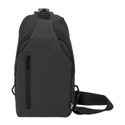 OBG PUB - Sac à l'épaule imperméable élégant en RPET Tcheko Noir Sac à l'épaule imperméable élégant en RPET Tcheko Noir