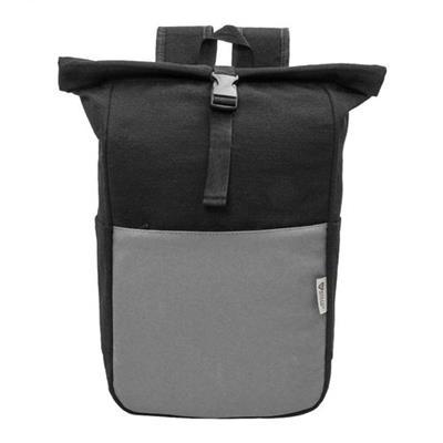 Sac à dos à roulettes en Canvas recyclé Bredon Gris