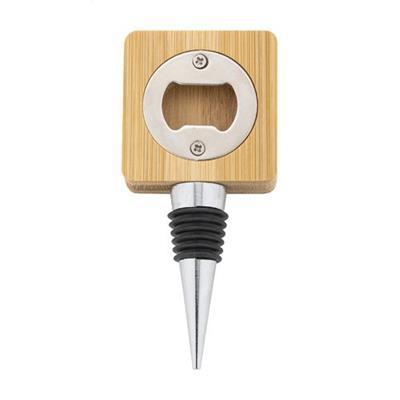 Bouchon de vin en métal avec décapsuleur Finda Naturel