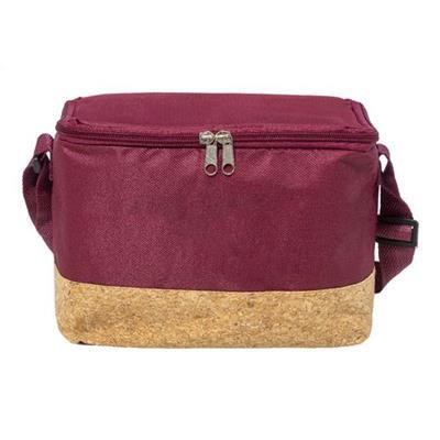 Sac isotherme zippé en RPET et PEVA Renion Rouge