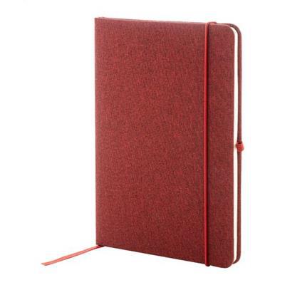 Carnet A5 avec couverture en polyester RPET Corine