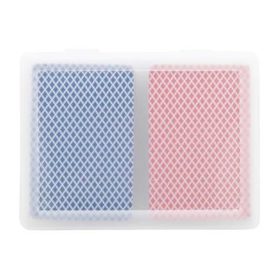 Set jeux de cartes avec boîte en PP recyclé Losein Multicouleur