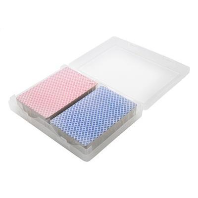 Set jeux de cartes avec boîte en PP recyclé Losein