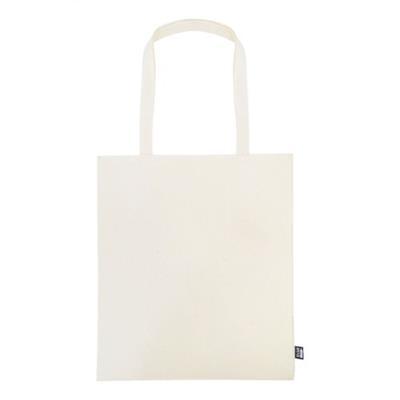 Sac shopping avec longues poignées en RPET Divios Beige