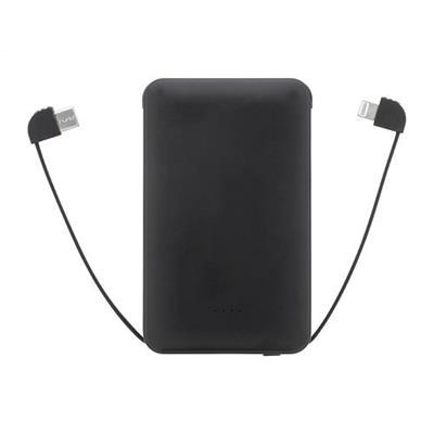 Power bank en ABS recyclé 5000 mAh Naosen