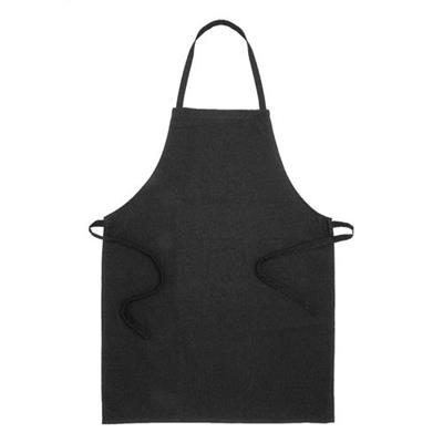 tablier de cuisine en coton recyclé robuste Jarben Noir