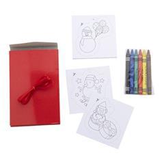 Jeu de coloriage de Noël en papier Niorojo