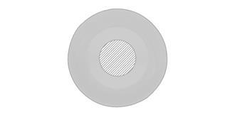 Bouteille de sport en tritan de 600 ml Spriners - Impression sur bouchon