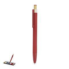 Stylo Stylet à bille en aluminium recyclé Bonor