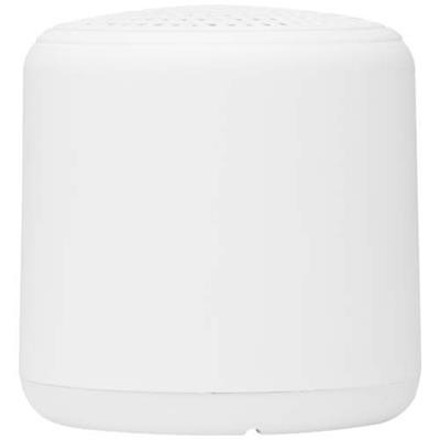 OBG PUB - Enceinte sans fil 3W en plastique ABS recyclé Loyr Blanc Enceinte sans fil 3W en plastique ABS recyclé Loyr Blanc