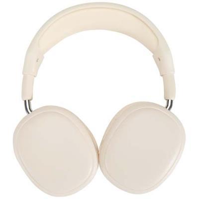 Casque sans fil en plastique ABS recyclé Nirmas Beige