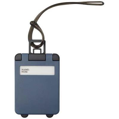 OBG PUB - Étiquette pour bagage en ABS robuste Concelrium Bleu Étiquette pour bagage en ABS robuste Concelrium Bleu