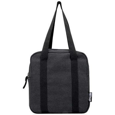 Sac isotherme pratique en toile recyclé Hillomy Noir