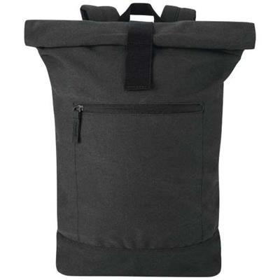 OBG PUB - Sac à dos à fermeture enroulable élégant Prixter Noir Sac à dos à fermeture enroulable élégant Prixter Noir