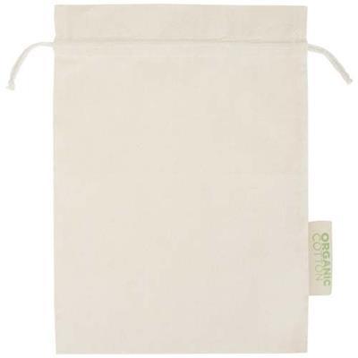 Sac cadeau en coton biologique avec cordon Refav Naturel