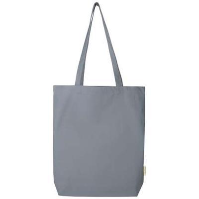 Sac shopping en coton biologique durable Berhem Gris