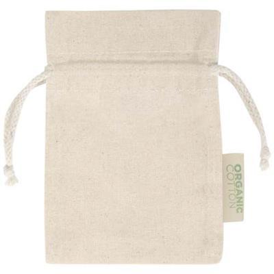 Sac cadeau en coton biologique durable Rajiox Naturel