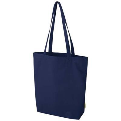 Sac shopping avec fond large en coton bio Creina