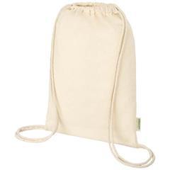 Sac avec fermeture à cordon en coton bio Lasane