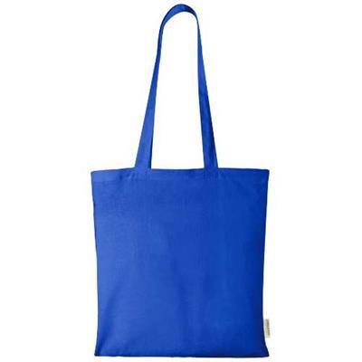 Sac shopping en coton biologique robuste Pezolia Bleu roi