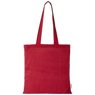 Sac shopping en coton biologique robuste Pezolia Rouge