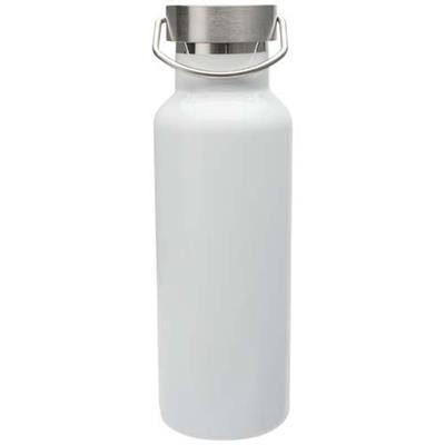Bouteille d’eau 500 ml en acier inoxydable Refamto Blanc